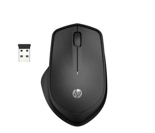 HEWLETT-PACKARD Mysz HP 280 Silent Wireless Mouse bezprzewodowa czarna 19U64AA 19U64AA 19U64AA                         - 611790 - zdjęcie